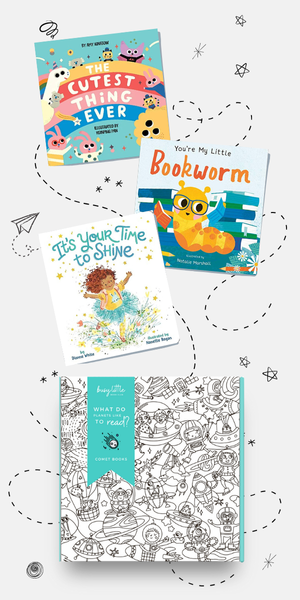 Board books coming out of the Busy Little Book Club subscription box