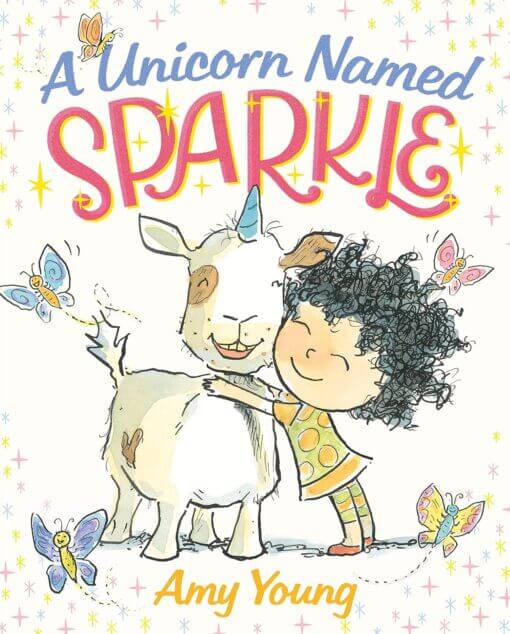book cover of A Unicorn Named Sparkle by Amy Young