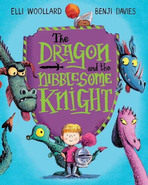 book cover of The Dragon and the Nibblesome Knight by Elli Woollard