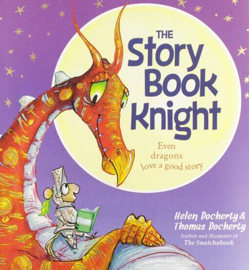 book cover of The Storybook Knight by Helen Docherty