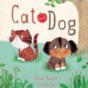 Book cover of Cat and Dog showing a cat sitting next to a dog under a tree